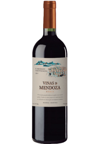 Vinho Argentino Vinas de Mendoza Roble Cabernet Tinto 750ml - 1 Unidade